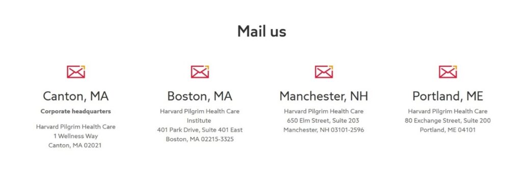 Harvard Pilgrim Provider Appeals Address